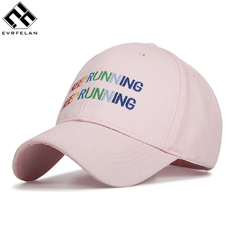 

Evrfelan Women Baseball Cap Solid Color Printed Men Baseball Caps Neutral Hip-Hop Cap Outdoor Sports Baseball Hat Retro bone
