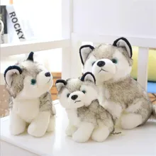 Simulation Husky Dog Plush Toy Gift For Kids Baby Toy Birthday Present Stuffed Plush Toy Children Boy Girl