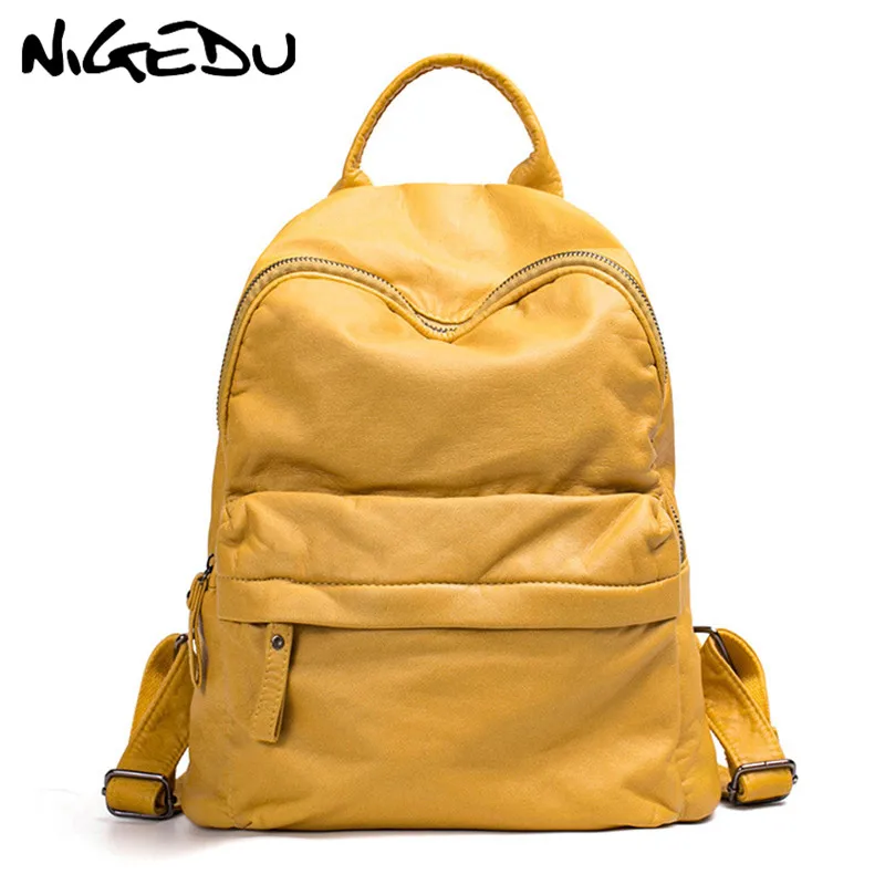

Women Backpack High Quality soft PU Leather School Bags For Teenager Girls mochila Famous Brands female Backpacks Shoulder Bags