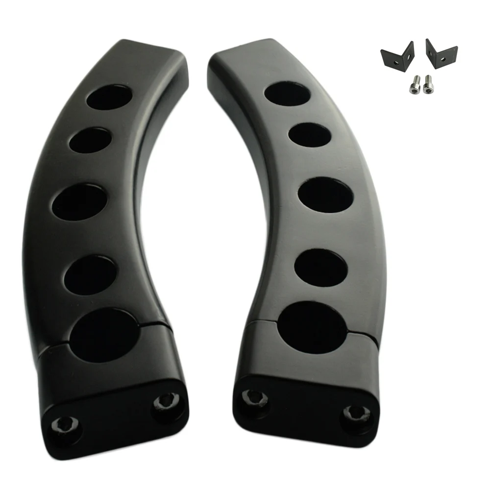 Для Suzuki бульвар M109R 2006- черный алюминиевая заготовка мотоцикл стоянок монтажные кронштейны крепежные болты