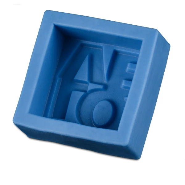 

New & Hot Beautiful Letters Modelling Fondant Decoration Mold Silicone Cake Chocolate Mold D358