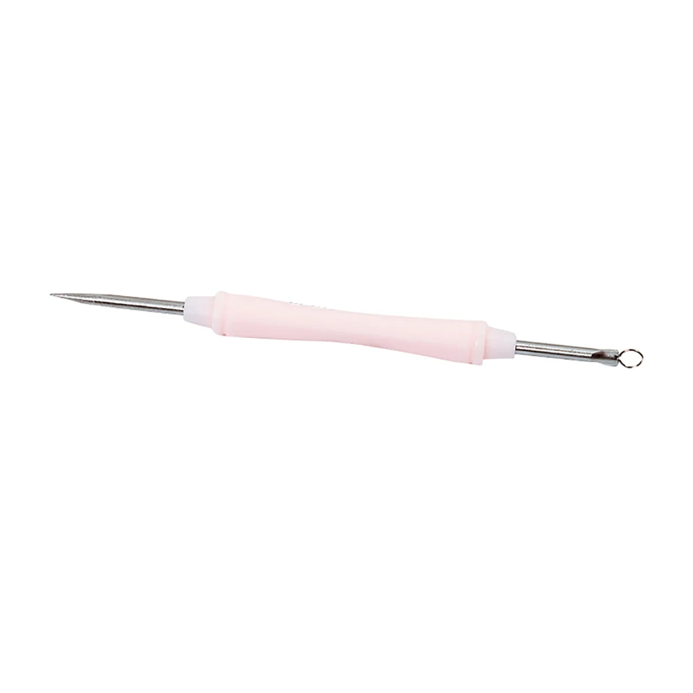 1Pc Double Loop Acne Needle Stainless Steel Acupuncture Needle Blackhead Acne Needle Acne Squeeze Device Make Up Tool 1Pc Double Loop Acne Needle Stainless Steel Acupuncture Needle Blackhead Acne Needle Acne Squeeze Device Make Up Tool