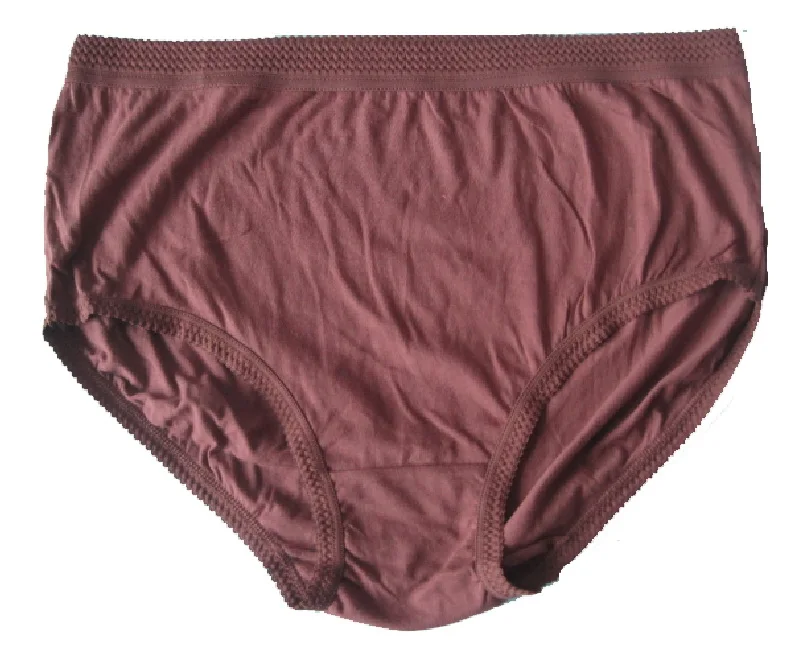 High Waist Plus Size Women Panties 100 Cotton Briefs European Size L Xl