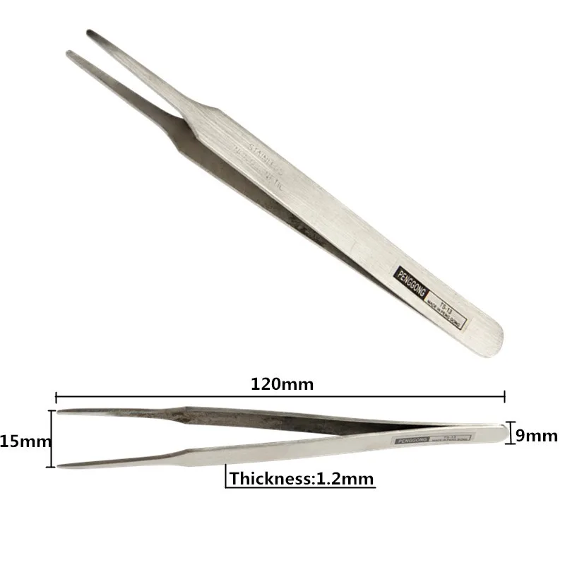 PENGGONG Пинцет многофункциональные щипцы углеродистая сталь электронное устройство некоррозионные ручные инструменты для ремонта 1 шт