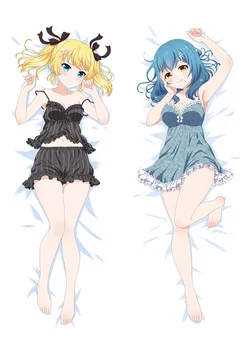 

Battle Girl High School charactersMichelle Watagi Kanon Kougami Shiho Kunied pillow cover Batorugaru Haisukuru body Pillowcase