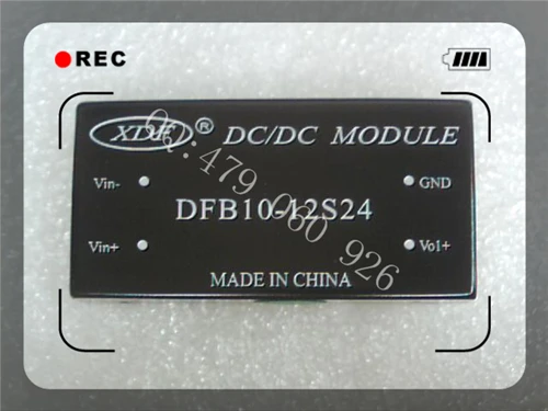 

[ZOB] XDF xindafei power module 10W 12V 24V DC-DC DFB10-12S24 --5PCS/LOT