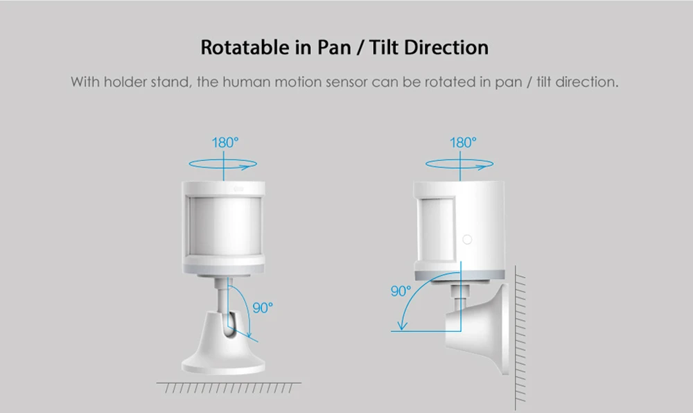Xiao mi Aqara датчик человеческого тела умный датчик движения тела держатель стенд Zigbee подключение mi home приложение через Android и IOS