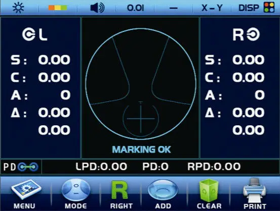 Цифровой lensmeter Авто lensometer D903 с ce и fda