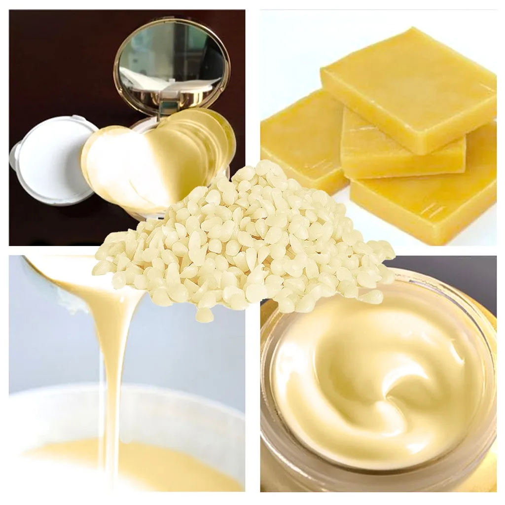 Yellow Diy Pure Bees Wax Honey Wax Candle Making Lipstick Material