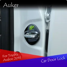 Автомобильные аксессуары Нержавеющая сталь Дверные замки Защитная крышка авто-Стайлинг 4 шт./компл. для Toyota Avalon