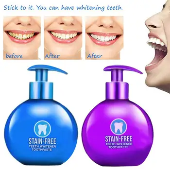 

Magical Baking Soda Toothpaste Teeth Whitening Cleaning Hygiene Oral Care Passion Fruit dental Toothpaste Fight Bleeding Gums