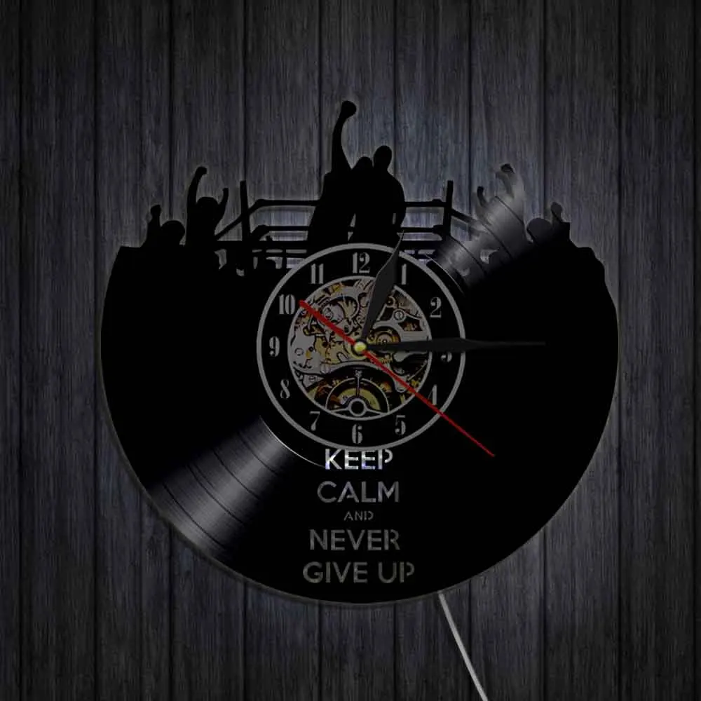 Винтажные часы ручной работы с виниловой пластиной 12 дюймов|wall clock|record wall clockvintage