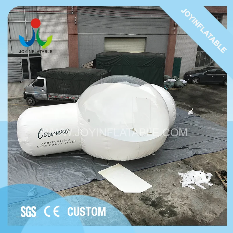 

Outdoor dome inflatable tunnel transparent igloo bubble tent for night