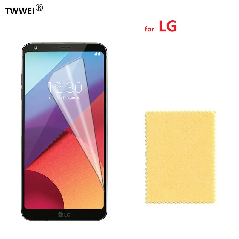 

Clear Protective Film Screen Protector for LG G7 G8 ThinQ G6 G5 G4 G3 G2 V20 V10 for LG V30 Plus LCD Screen Protector Film Foil