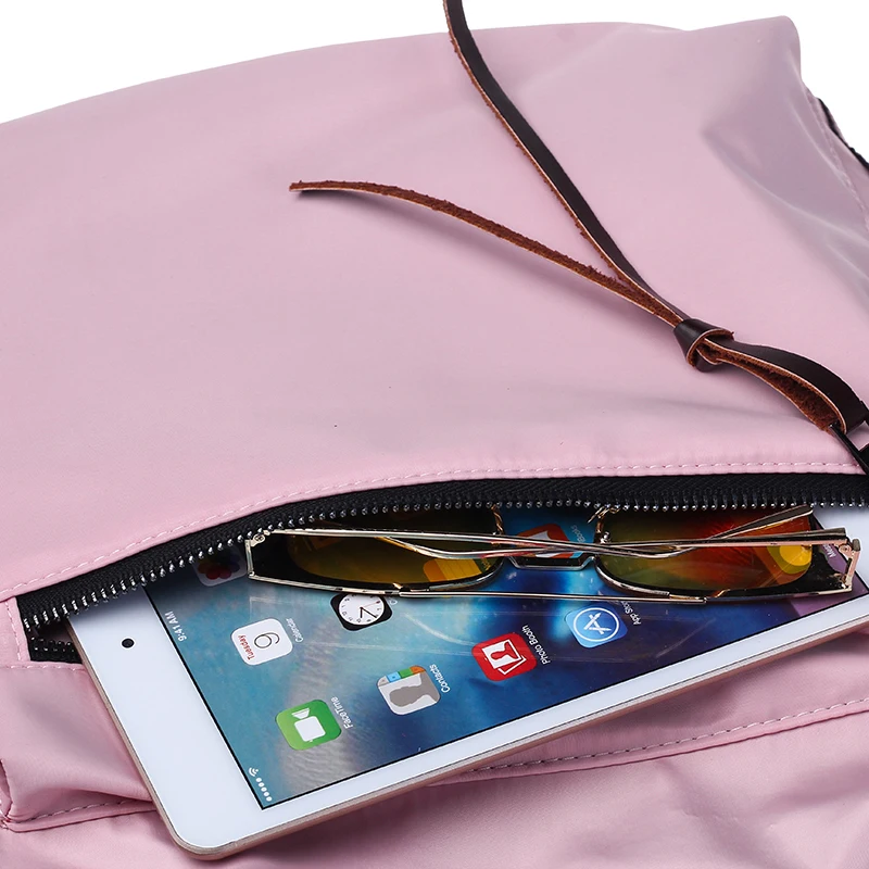 Mochila de Viagem Da Lona Mulheres Mochila