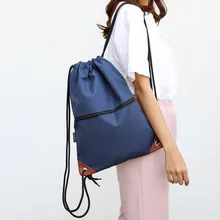 Легкий нейлоновый складной рюкзак, водонепроницаемый рюкзак, складная сумка, Одноцветный комплект веревок, рюкзак, школьные сумки для путешествий, Mochila