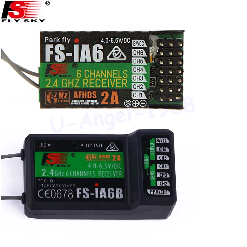 Приемник с дистанционным управлением Flysky FS iA6 6CH 6 channel|flysky fs-ia6|6 channel transmitterflysky 6ch