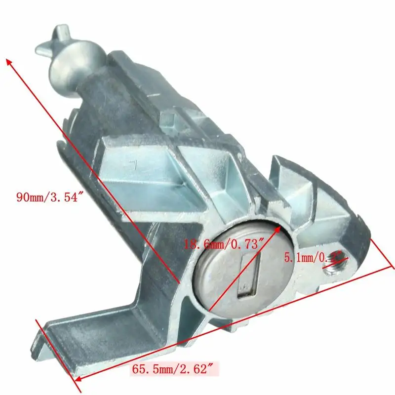 Левый Драйвер дверной замок монтажный ключ цилиндр ствол Ремонтный комплект для BMW X5 E53