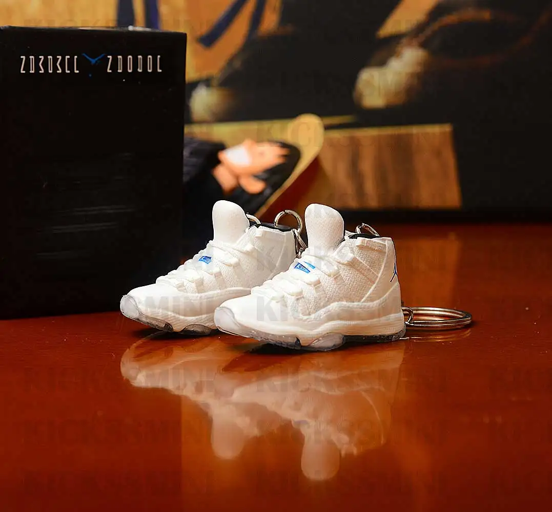 Китайский завод рекламные подарки дропшиппинг ручной работы AJ11 Legendary blue 1/6 масштаб 3D Мини кроссовок Кукла аксессуар