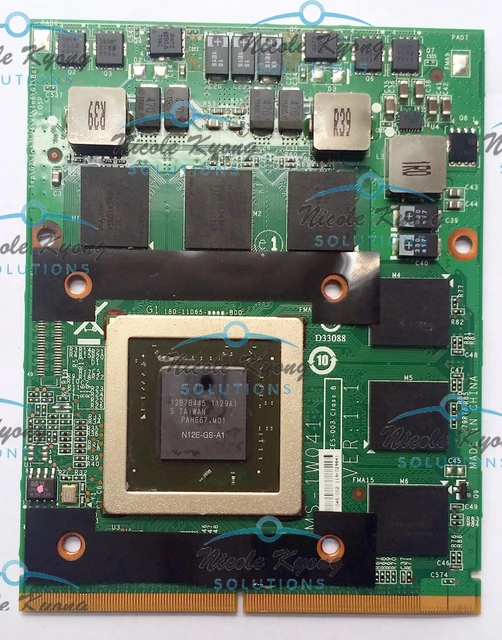 GTX 560M N12E GS A1 1.5G MS 1W041 VGA Video Card for MSI 16F1 16F2 1656 ...