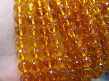 

AA+ grade --6-16mm 16inch Citrine Beads in Golden Yellow White Purple Round Ball Faceted Translucent Gemstone Beads Citirne neck