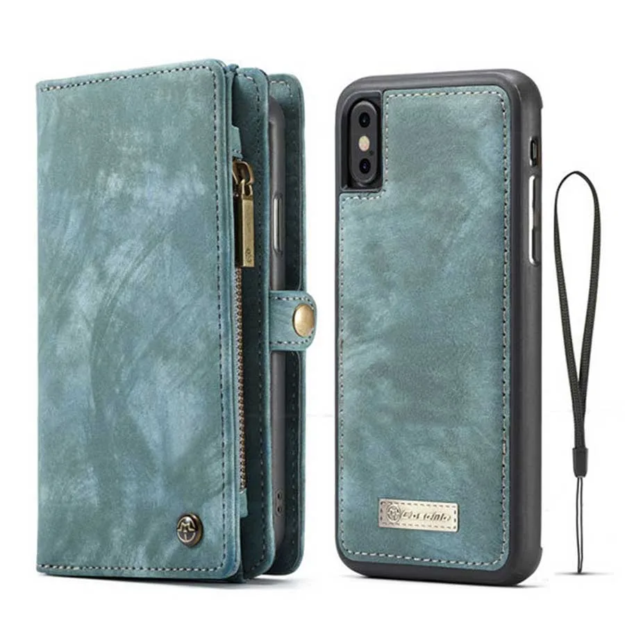 Leather Wallet Case for Samsung Galaxy S10 S10e 2-in-1 Detachable Phone Cover Card Wallet Flip Case for Samsung S10 Plus S10lite (10)