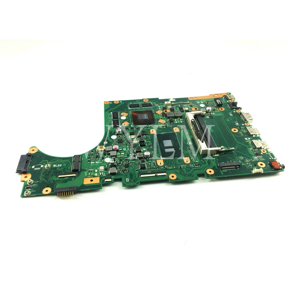 X756UX материнская плата I5-6200CPU GTX950M/2G DDR3 Материнская плата Asus X756U X756UB X756UX X756UJ Материнская плата ноутбука тестирование работы