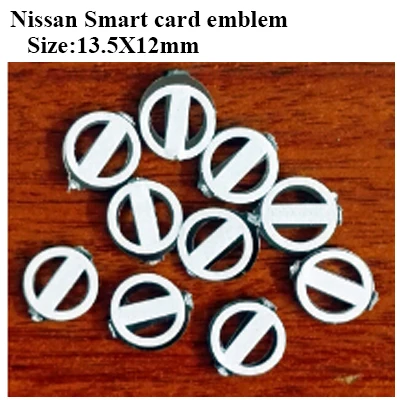 

13.5X11.5mm Car Smart Card key sticker, NissanSamrt Car key emblem,