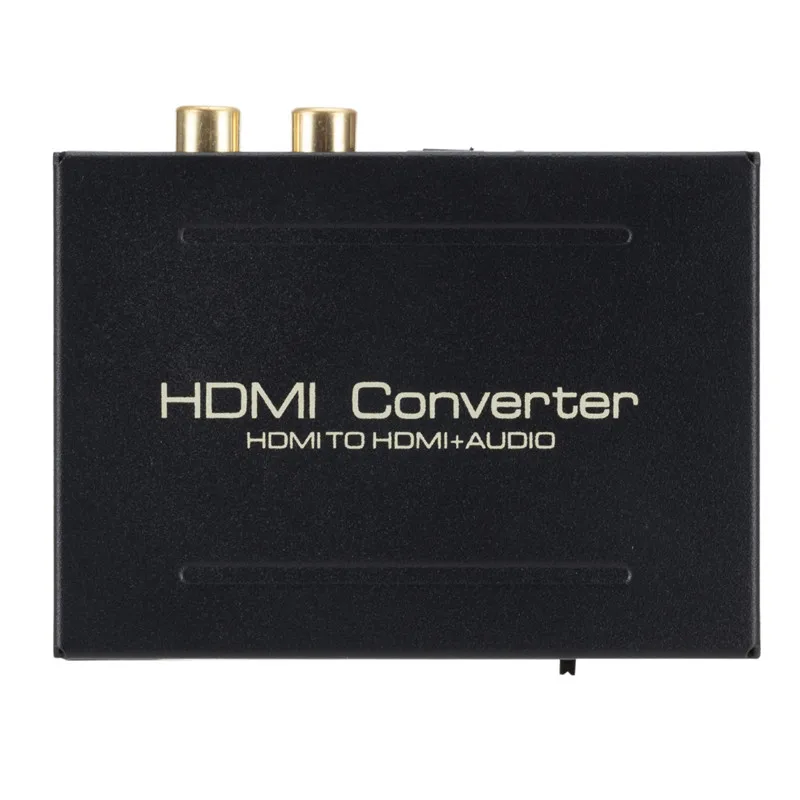  1080 P HDMI a HDMI Audio Splitter Ottico SPDIF + RCA L/R Estrattore Convertitore per il PC DVD HD m
