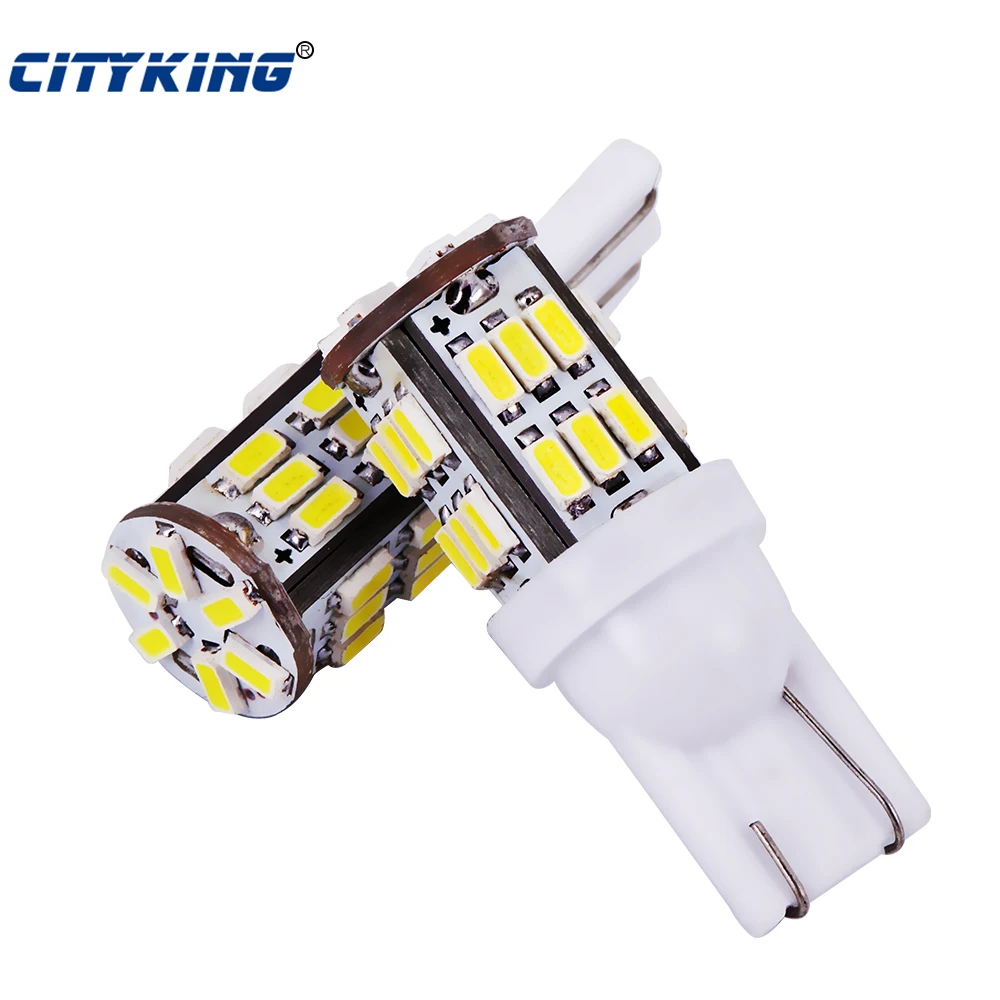 2 шт. Автомобильные светодиодные лампы T10 30smd smd 194 W5W 3014 smd|car light|w5w 2pcssource |