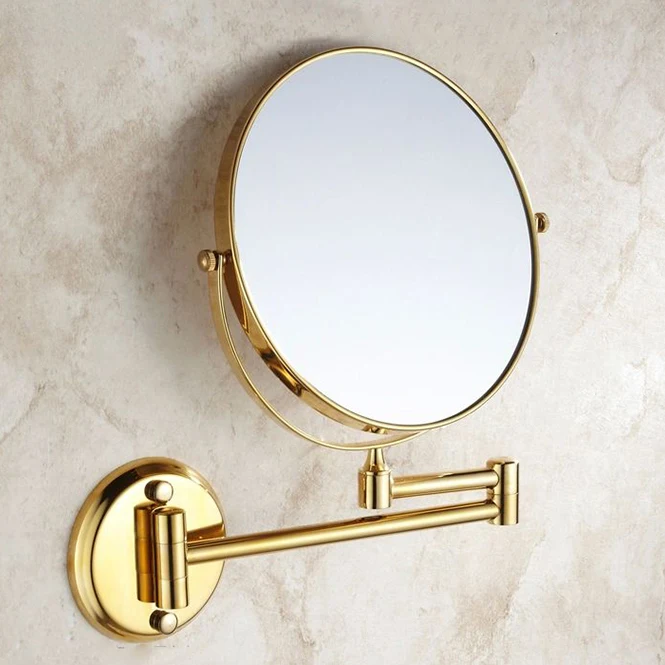 Зеркало косметическое круглое с 3 увеличениями 8 дюймов 1308 к|bath mirror|bathroom mirrormirror