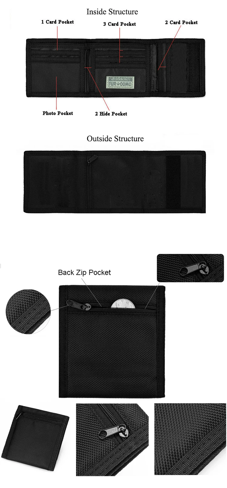 Oxford Wallet Detail