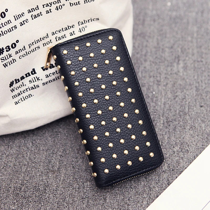 Female Purse Wallets Luxury Designer Pocket-Card Coin-Holder Phone-Dollar Money Long