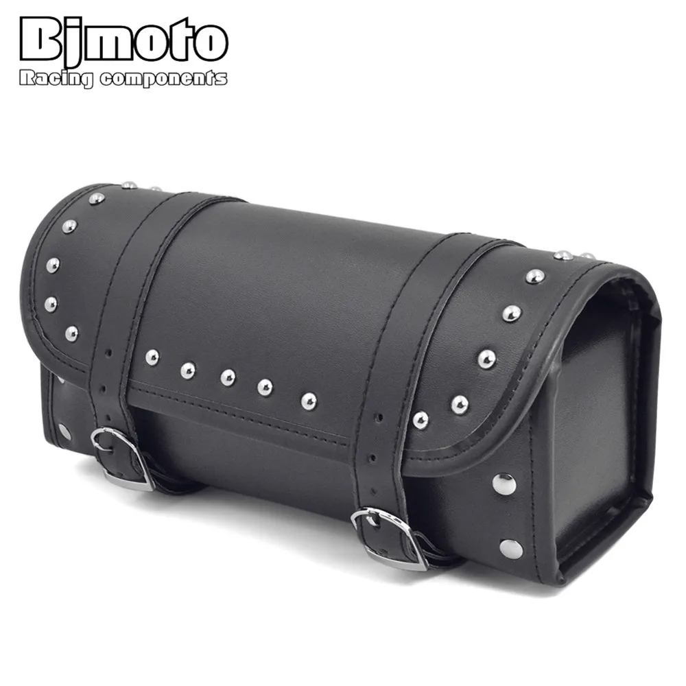 BJMOTO 2017 Motorcycle Fork Tool Shape Motorcycle Top Case Storage Bag