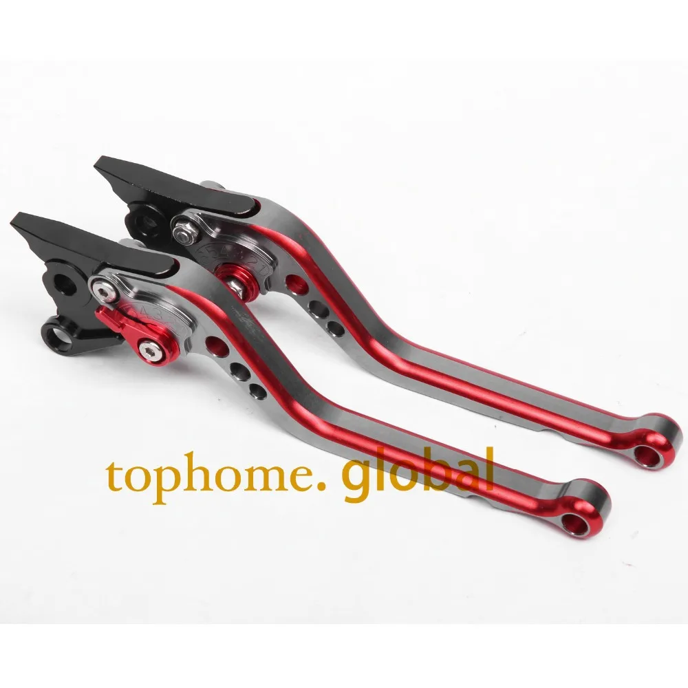 

CNC Motorcycles Brake Clutch Levers Regular size Mixed Titanium&Red Color For Ducati 1199 PANIGALE/S/Tricolor 2012-2013