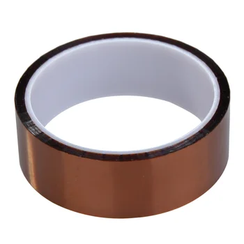

High Insulation Tapes For PCB SMT Soldering Tawny High Temperature Polyimide Adhesive Tape Heat Resistant 30mm x 30m AA