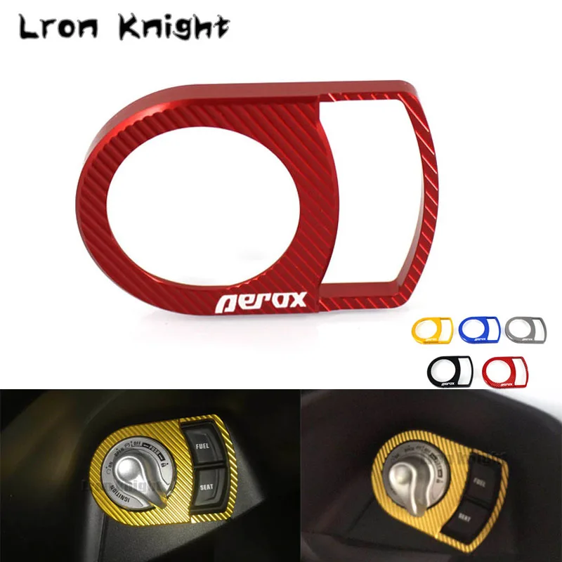 

For YAMAHA AEROX155 AEROX 155 2015-2018 2016 2017 Motorcycle Scooter Accessories CNC Aluminum SEAT LOCK COVER CAP