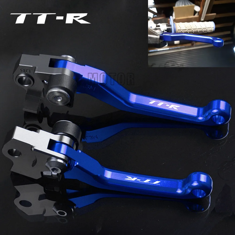 

For Yamaha TTR125/TTR125L/TTR250/TTR600 CNC Motorcycle Dirt Pit Bike Motocross Pivot Brake Clutch Levers TTR 125 L/125L/250/600