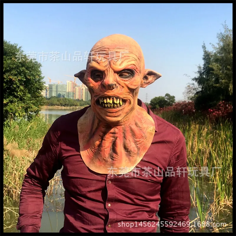 

2017 New Demon Parasite Zombie mask Latex Accoutrements Vampire Skull party Halloween scary terror masks horror mascaras Alien