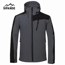 Дропшиппинг Мужчины теплоизолирующего флиса куртка водонепроницаемая Пеший Туризм куртка альпинизм куртка Windstopper Softshell Отдых на природе Куртки