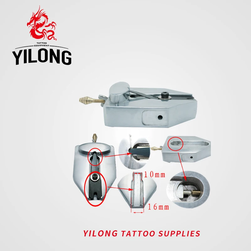 YILONG New Silver Tattoo Machine Armature Bar Regulator Tattoo