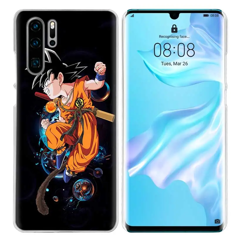 Чехол Naruto Dragon Ball для huawei P20 P Smart Z Plus P30 P10 P9 P8 mate 10 20 lite Pro жесткий чехол для телефона с аниме - Цвет: 04