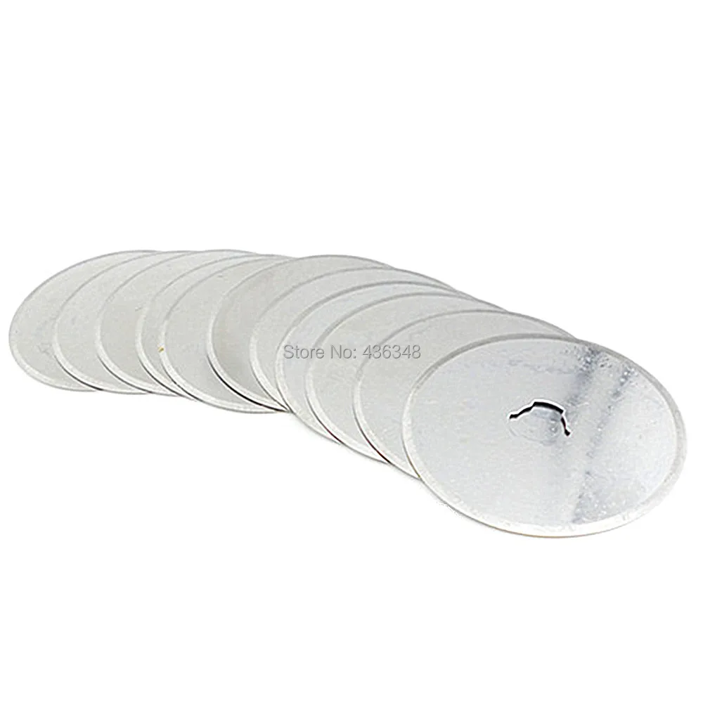 45mm Rotary Cutter Spare Blades Cut Fabric Leather Quilters Sewing Blade