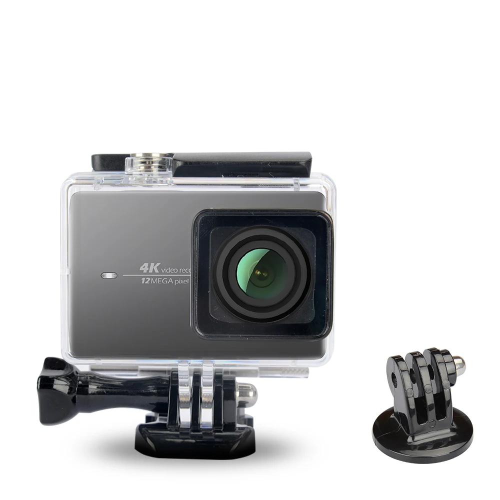 60M-Diving-Waterproof-Housings-Case-with-1-4-Adapter-for-Xiaomi-Yi-4K-Xiaoyi-II-Action