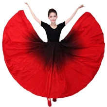 Женский костюм для танца живота фламинго юбка Цыганская танцевальная юбка в стиле фламенко Болливуд индийская Восточная одежда большие юбки