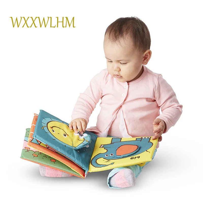 Soft elephant book three-dimensional puzzle early education tooth tape baby cloth books for children stuffed plush baby book Soft elephant book three-dimensional puzzle early education tooth tape baby cloth books for children stuffed plush baby book