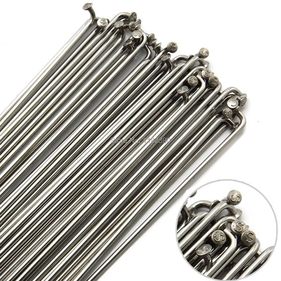 Bike spokes bicycle Road bicycle 14G/14K 185-300mm length stainless steel material spokes BZN002