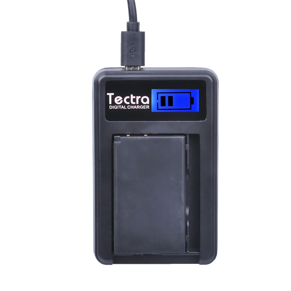 Аккумулятор для камеры Tectra 2 шт. с ЖК дисплеем и USB зарядным устройством Nikon Coolpix A 1
