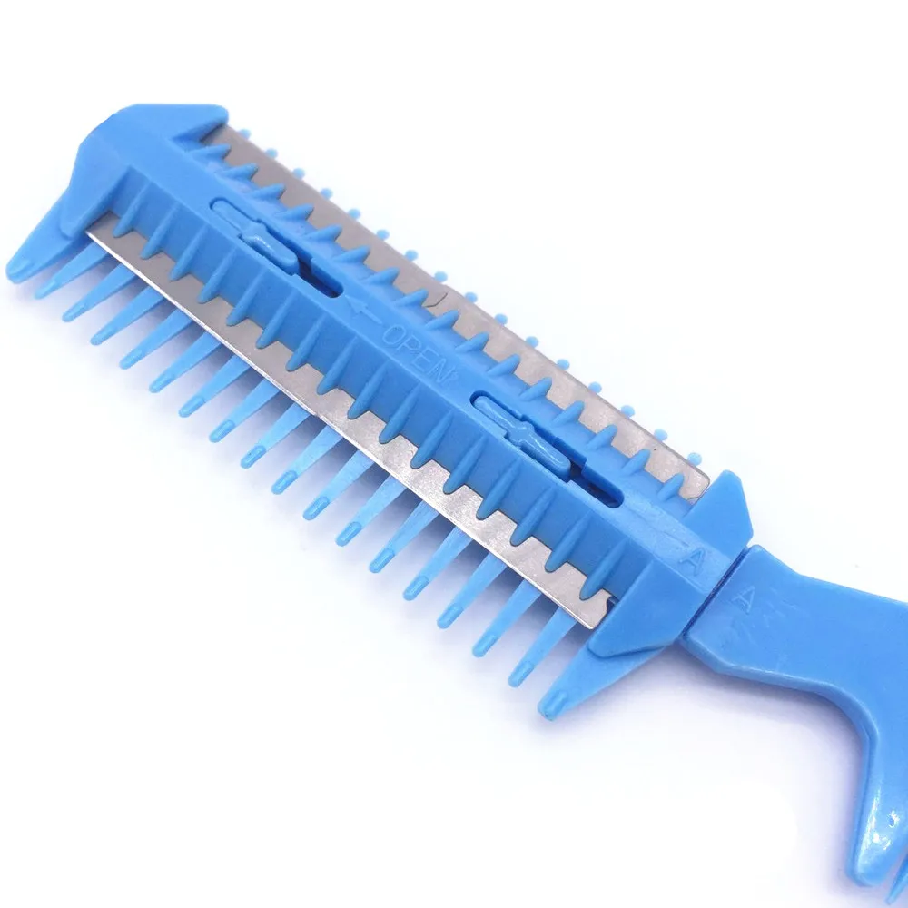 Pet Hair brushes brush Razor Comb Scissor Hairdressing Trimmers Pet Dog Hair Shaving blades Cutting Thinning styling tool