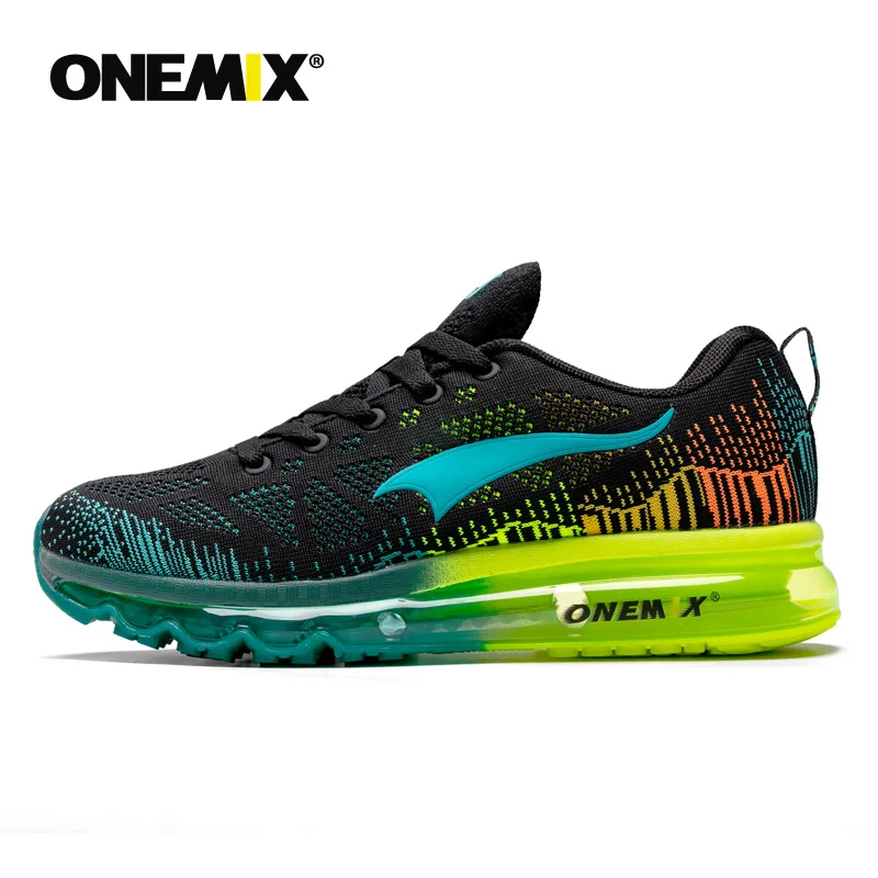 ONEMIX, мужская спортивная обувь для бега, летние кроссовки, дышащая сетка, для улицы, на воздушной подушке, спортивная обувь, музыка, ритм, беговые кроссовки